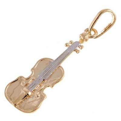 Rockys Pendant Violin Gold