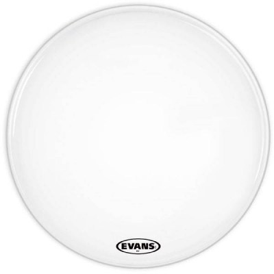 Evans 26" MX1 Bass Drum Head (White)