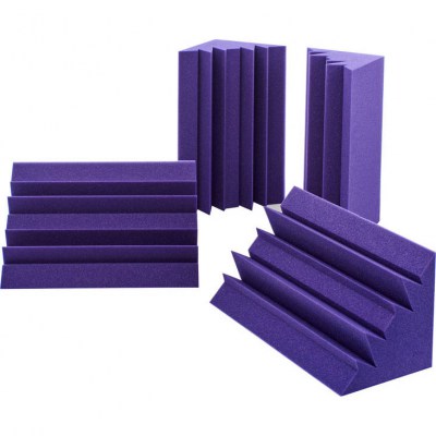 Auralex Acoustics Lenrd Bass Traps Purple