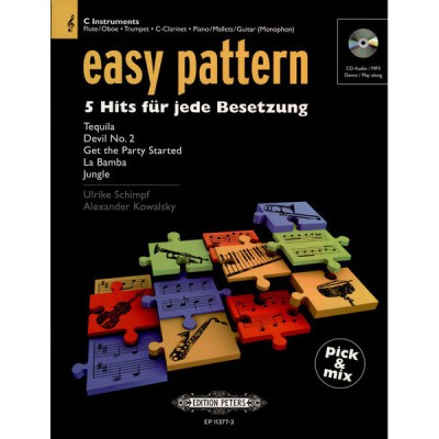 C.F. Peters Easy Patterns 5 Hits C Instr.