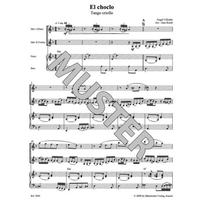 Barenreiter combocom Tango