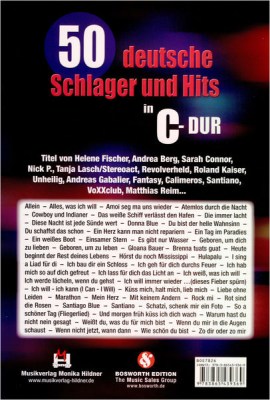 Musikverlag Hildner 50 deutsche Schlager und Hits