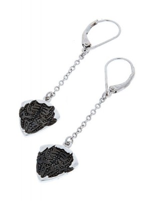 Rockys Drop Earring Black Widow