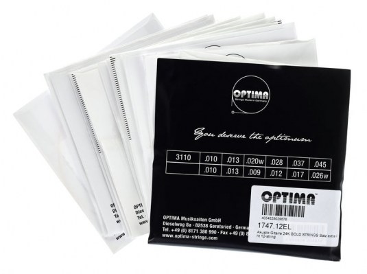 Optima 1747-12 EL 12 String Set