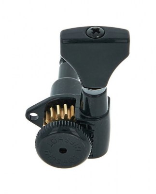 Hipshot Grip-Lock Guitar Tuner BK R