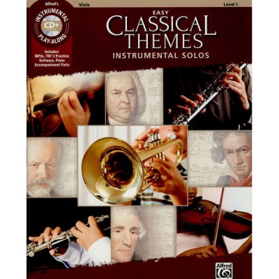 Alfred Music Publishing Easy Classical Themes Viola