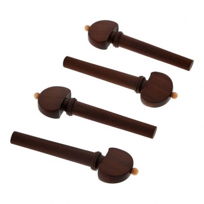 Berdani Violin Pegs Dark Boxwood EN/WH