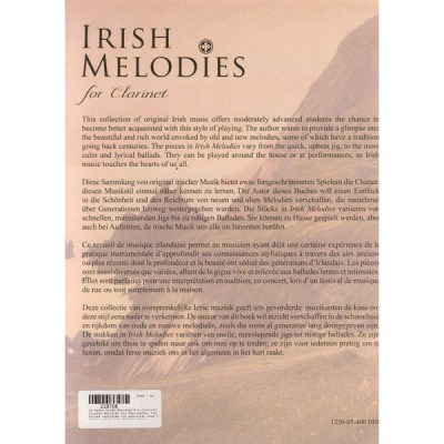 De Haske Irish Melodies for Clarinet