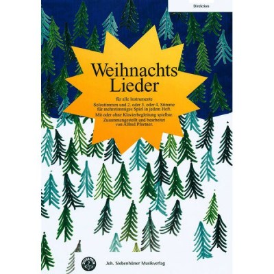 Siebenhüner Musikverlag Weihnachtslieder Klavier