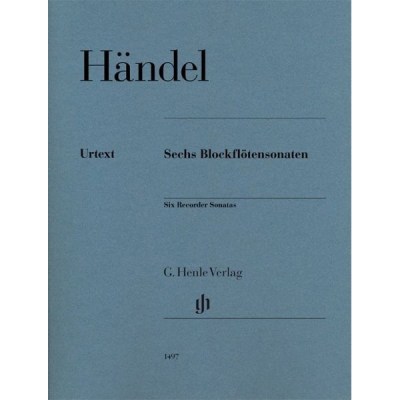 Henle Verlag Händel BlockflГ¶tensonaten