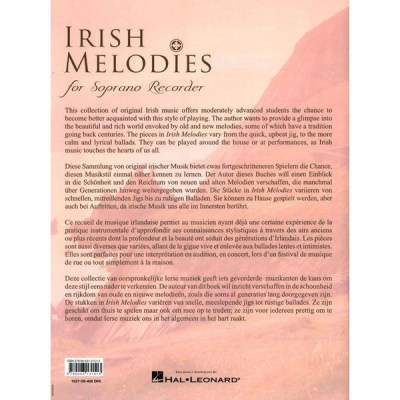De Haske Irish Melodies Recorder