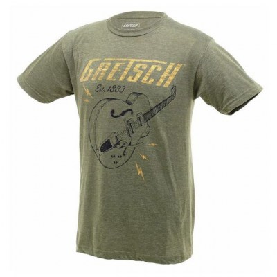 Gretsch T-Shirt Lightning Bolt XXL