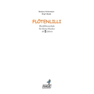 Hage Musikverlag Flotenlilli Recorder Vol.2