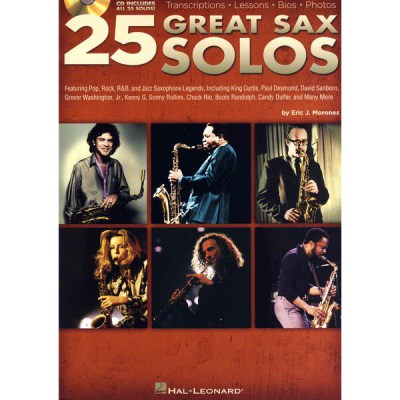 Hal Leonard  25 Great Sax Solos