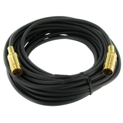 pro snake 18440-10 MIDI Cable Black