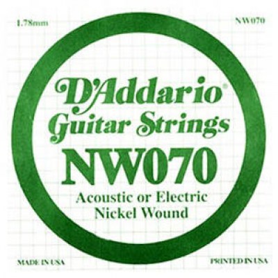 Daddario NW070 Single String