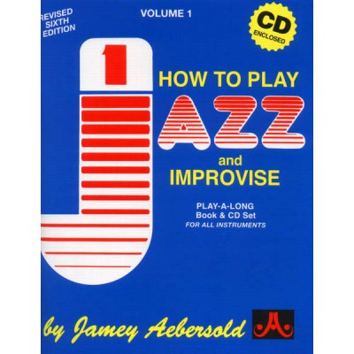 Jamey Aebersold Play Jazz Improvise Vol.1 E