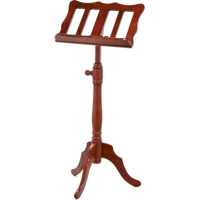 K&M 117 Wooden Music Stand Walnut