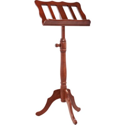 K&M 117 Wooden Music Stand Walnut