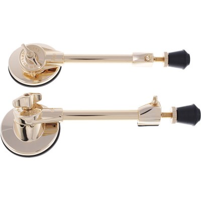 DW Bass Drum Legs Pair Gold