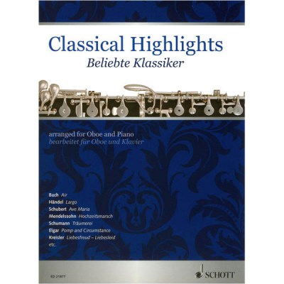Schott Classical Highlights Oboe