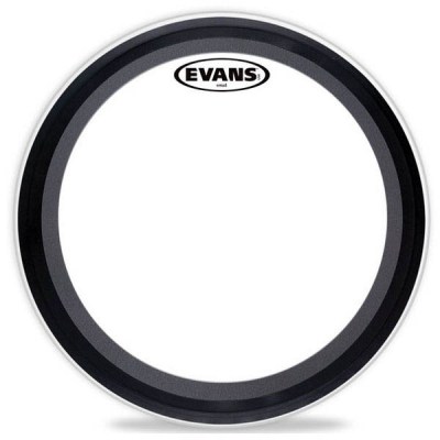 Evans 26" EMAD Bass Drum Clear