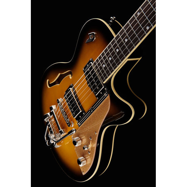 duesenberg starplayer tv two tone sunburst