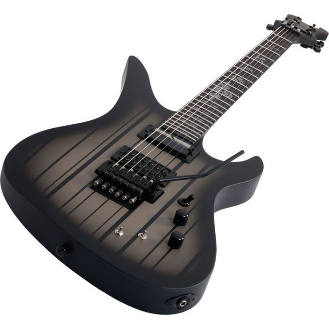 schecter synyster custom s satin dark earth burst