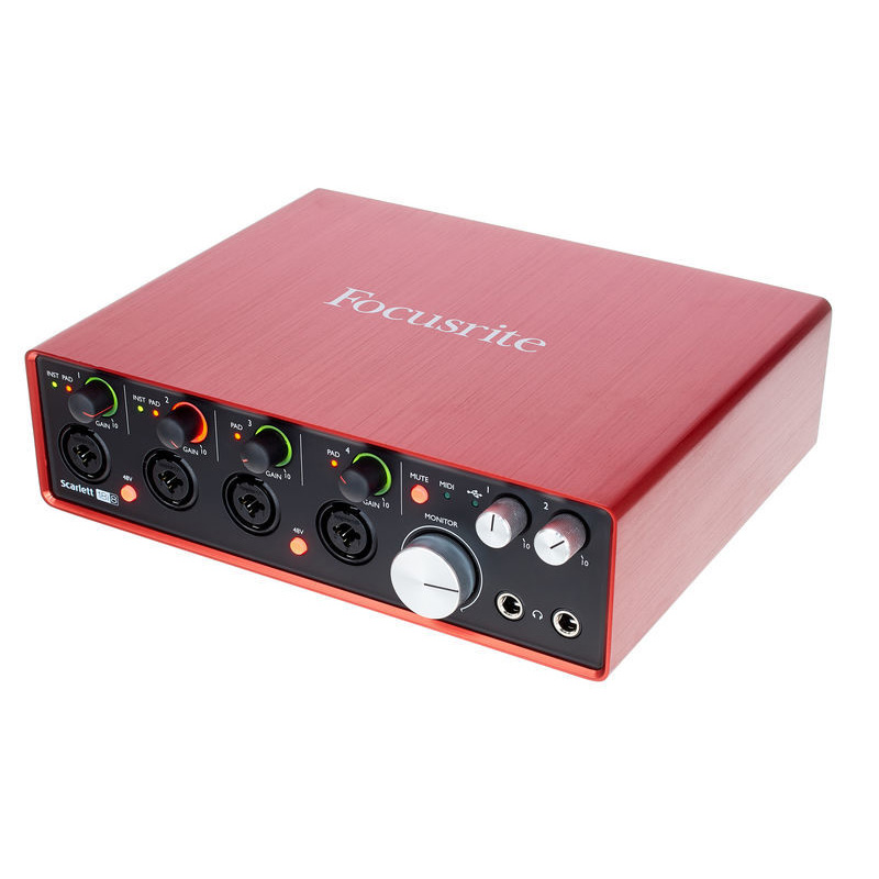 Внешняя звуковая карта focusrite