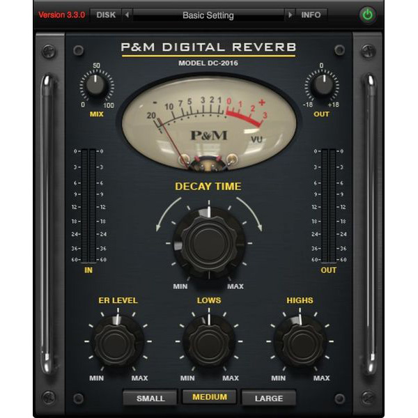 Plug And Mix Digital Reverb