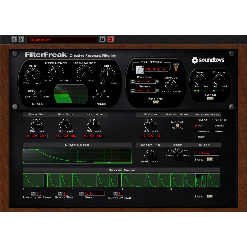 Soundtoys. FILTERFREAK. FILTERFREAK VST. Soundtoys 4. Компрессор Soundtoys.