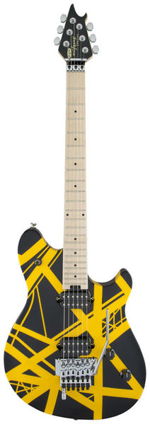 evh wolfgang special striped electric guitar