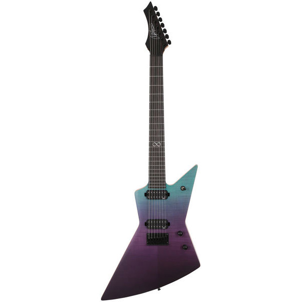 chapman guitars ghost fret 7 pro unicorn fade