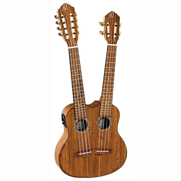 Ortega hydra store double neck ukulele