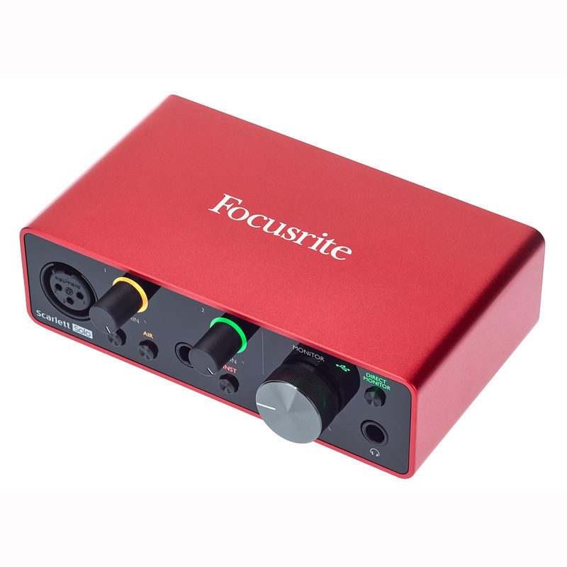 Внешняя звуковая карта focusrite scarlett solo 3rd