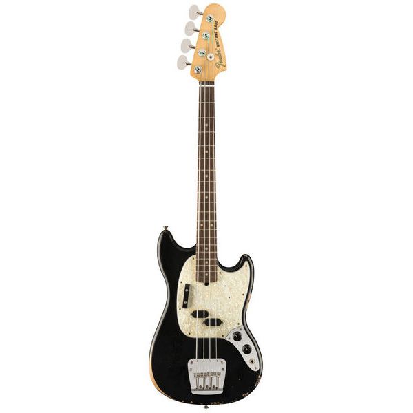 fender jmj mustang bass black