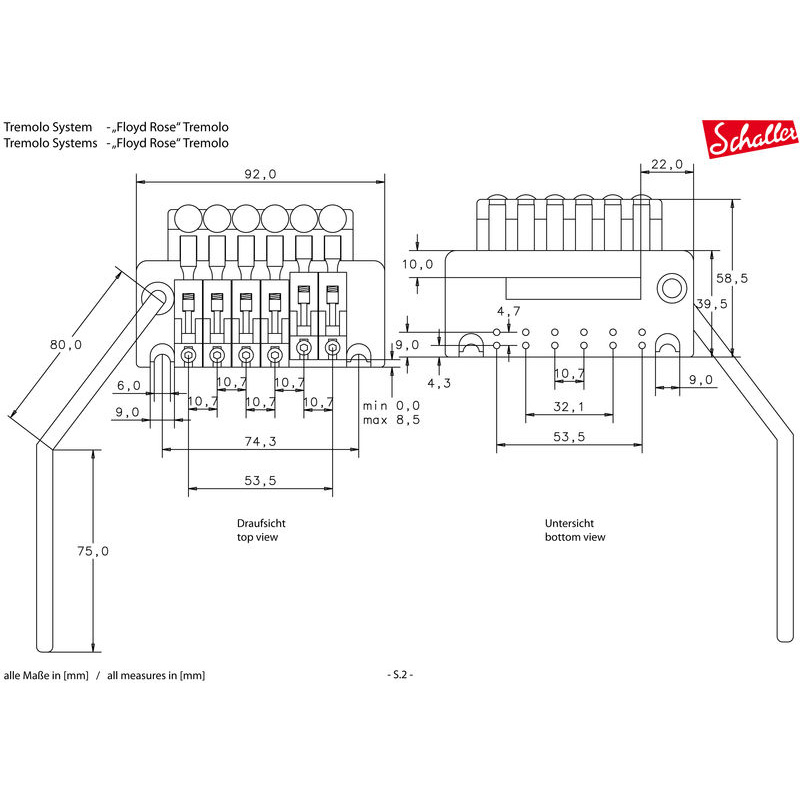 Floyd Rose Vibrato Arm Coupling Kit