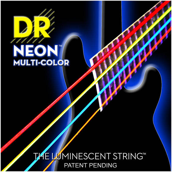 multi colored bass strings