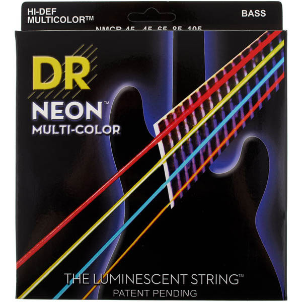 multi colored bass strings