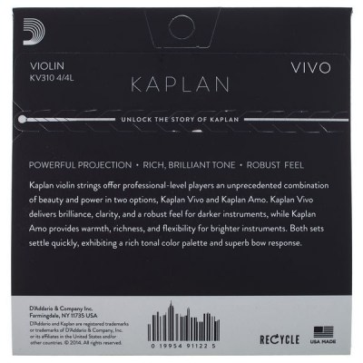 Kaplan KV310-4/4L Vivo Violin Light