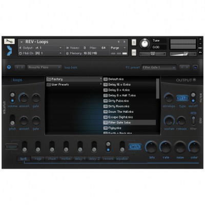 Output REV/Signal Bundle