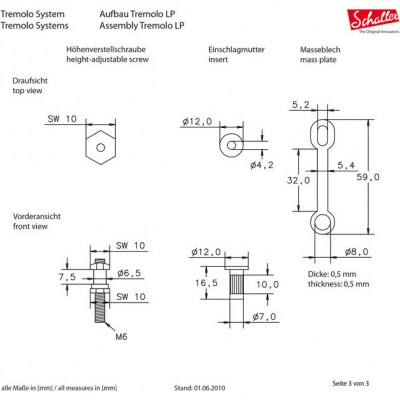 Schaller Tremolo SC&DC C