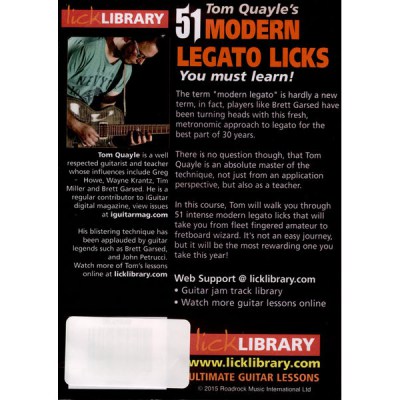 Music Sales Modern Legato Licks T.Quayle