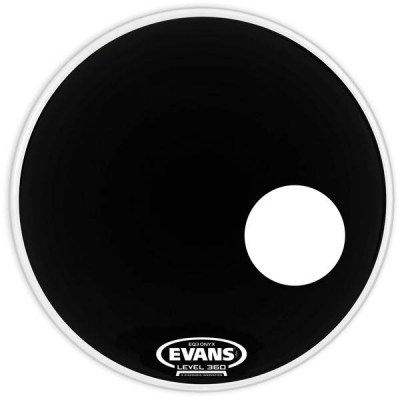 Evans BD22RONX 22" Bass Drum Onyx BK