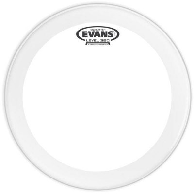 Evans 24" EQ3 Bass Drum Clear