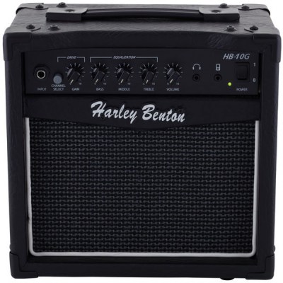 Harley Benton DC-200 BK Student Serie Bundle