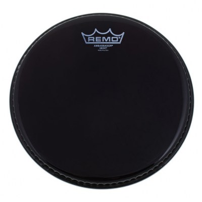 Remo 10" Ambassador Ebony