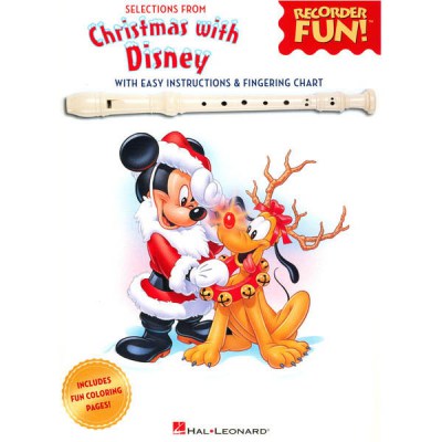 Hal Leonard Recorder Fun Christmas Disney