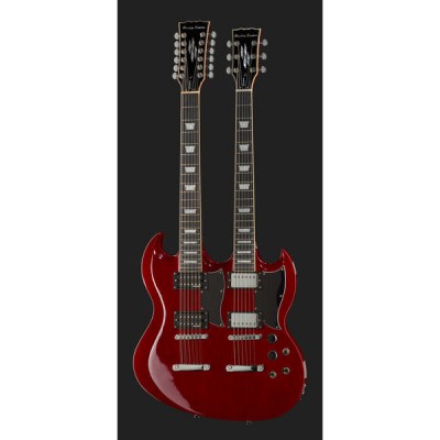 Harley Benton DC-Custom 612 Cherry