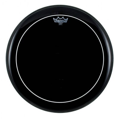 Remo 18" Pinstripe Ebony